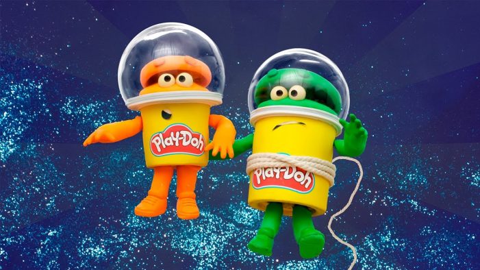 play doh space